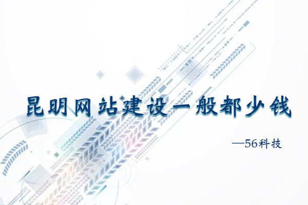 昆明網(wǎng)站建設一般都少錢