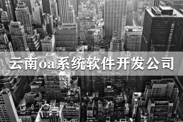 云南oa系統(tǒng)軟件開發(fā)公司哪家好？