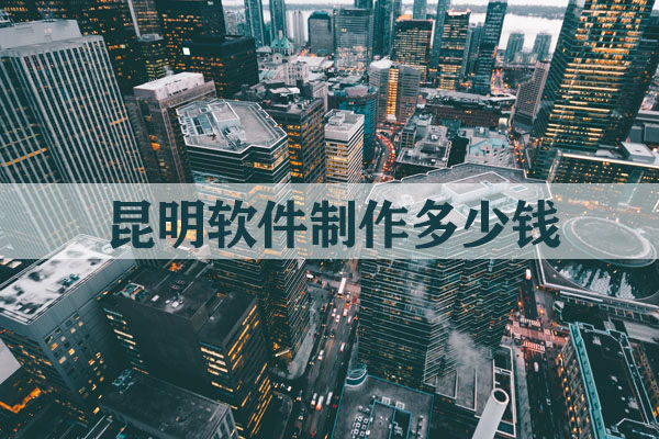 昆明軟件制作多少錢(qián)