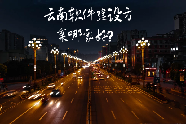 云南軟件建設方案哪家好？